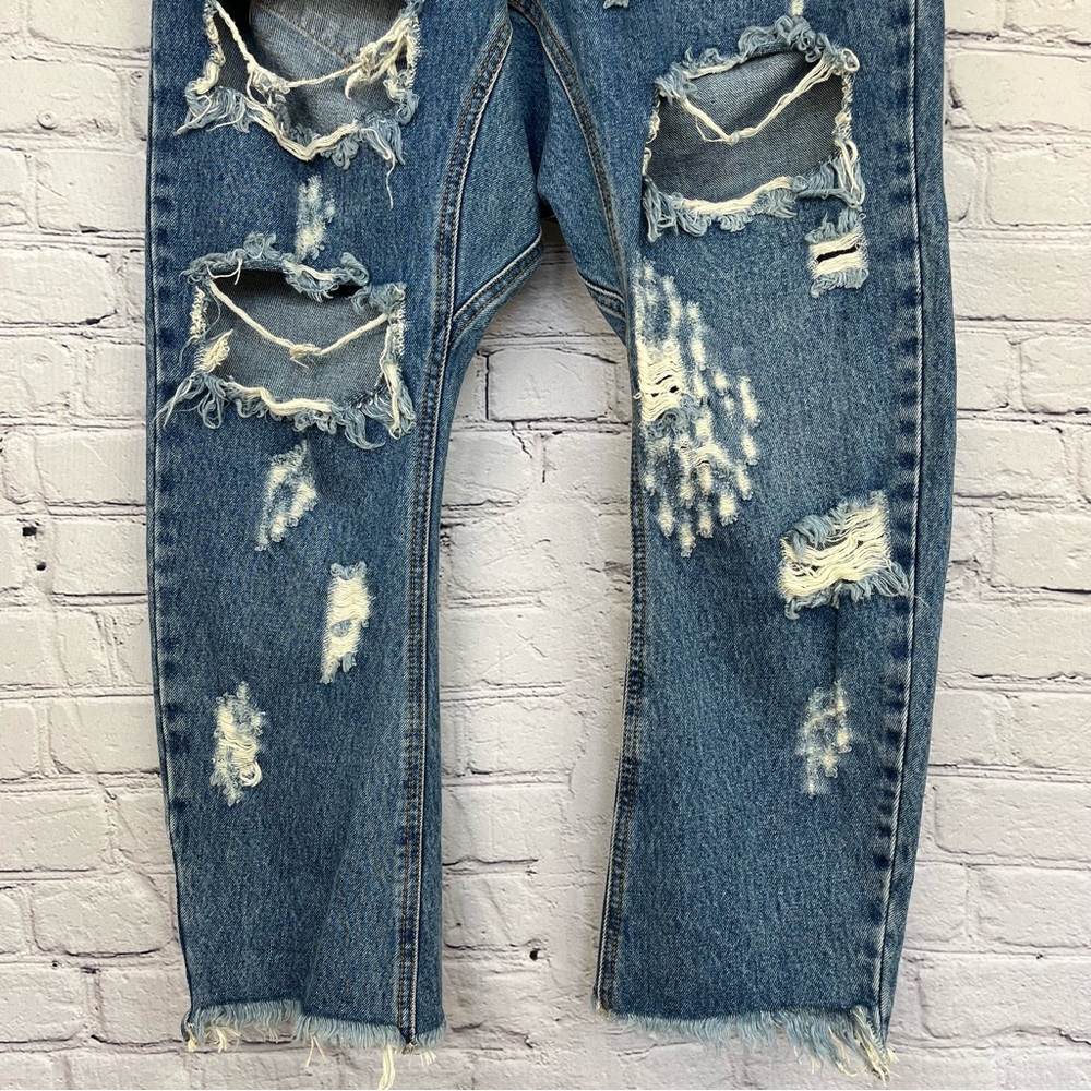 NWT One Teaspoon Lonely Boys Pacifica Destroyed Jeans Sz 28 - Picture 5 of 16